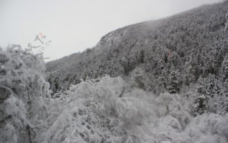 七藏沟雪景