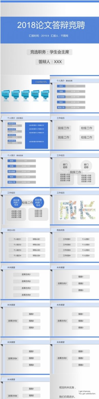 2018论文答辩竞聘计划总结述职报告