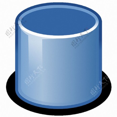手绘蓝色数据服务器免抠png透明素材