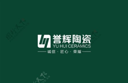 誉辉陶瓷logo