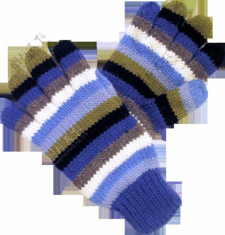 保暖毛线手套免抠png透明图层素材