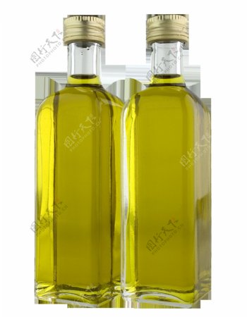 绿色透明橄榄油免抠png透明图层素材