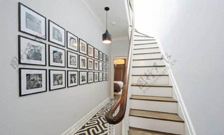 简约风格室内美步楼梯图
