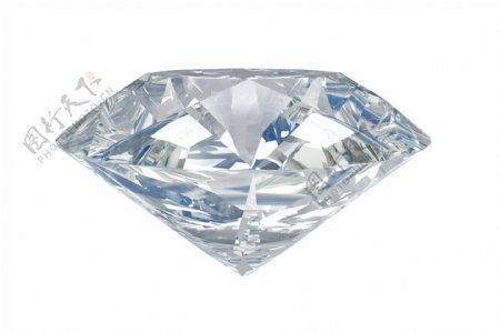 一颗六边形钻石免抠png透明素材