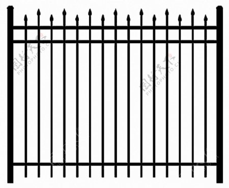 铁质围栏免抠png透明素材