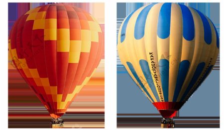 漂亮热气球免抠png透明图层素材