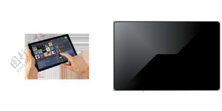 安卓平板电脑免抠png透明图层素材