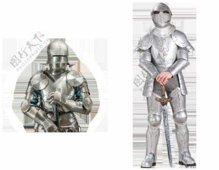 战士盔甲免抠png透明图层素材