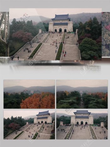 4K超清实拍南京紫金山视频宣传素材