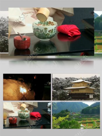 日本特色旅游文化视频素材