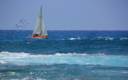 地中海的风帆