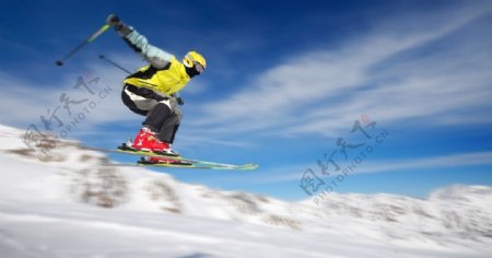 滑雪高清