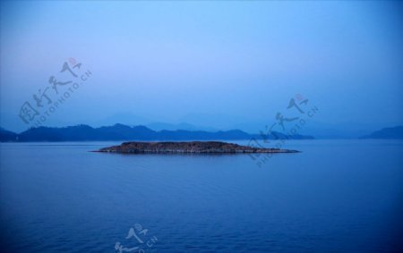 千岛湖的鳄鱼岛