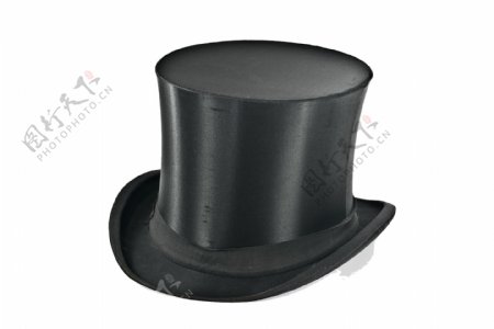 黑色表演礼帽png元素