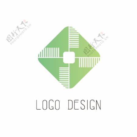风车logo设计