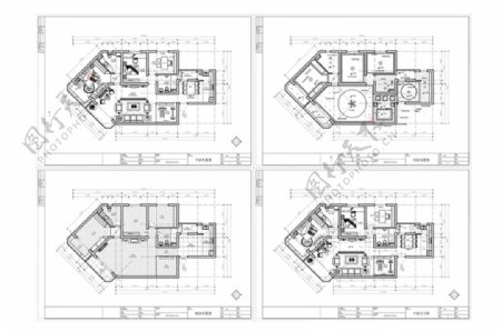 CAD住宅设计施工图纸