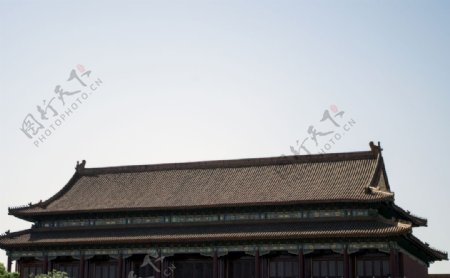 北京故宫城楼