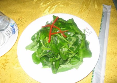 巧拌野菠菜