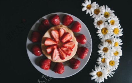 美味水果草莓拼盘