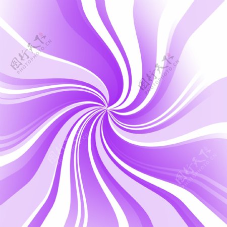 紫色螺旋旋转光效光束