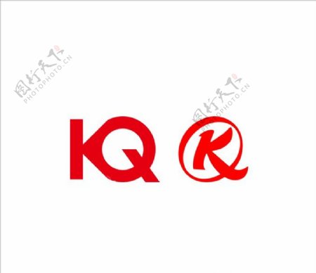 KQ矢量字母艺术设计