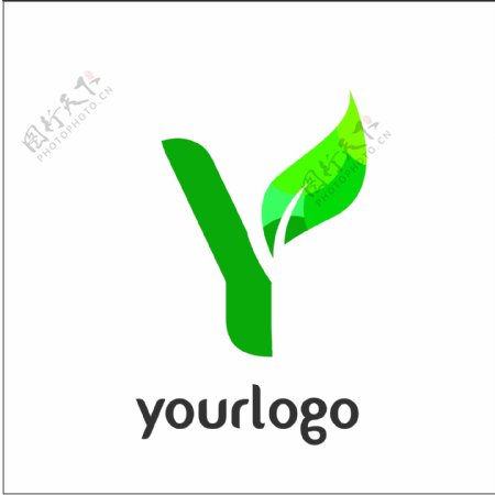 能源类绿色能源logo标志