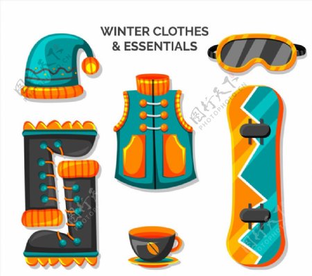 5款精美冬季滑雪服饰