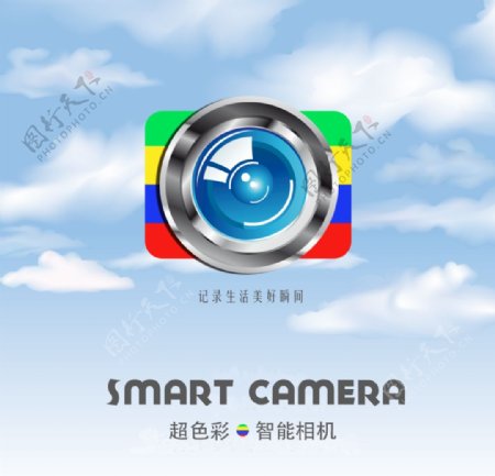 logo相机镜子