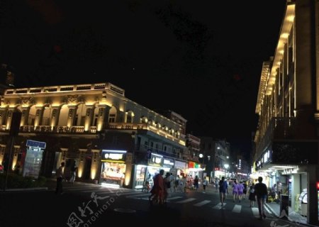 厦门市中山路夜景