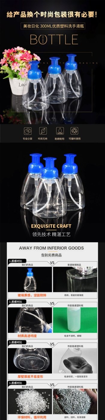 塑料喷雾瓶详情模板