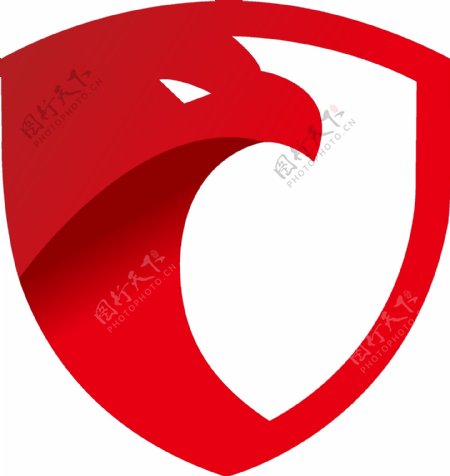 红鹰标志设计