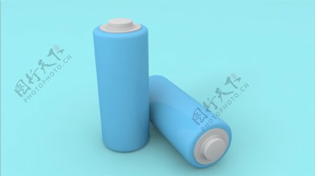 C4D小电池模型素材