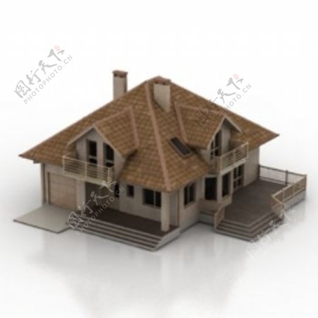 布朗别墅模型