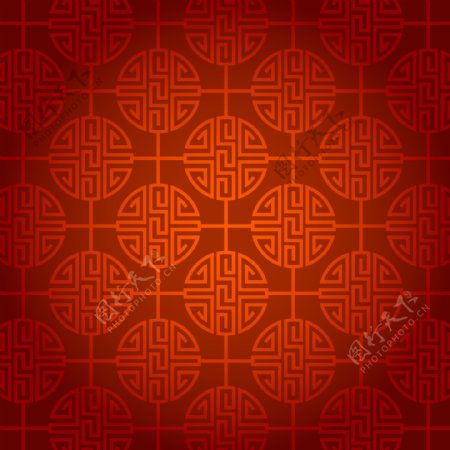 喜庆中国传统纹理背景矢量