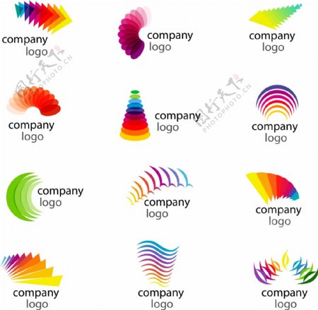 彩色logo标志