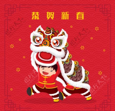 中国年舞狮
