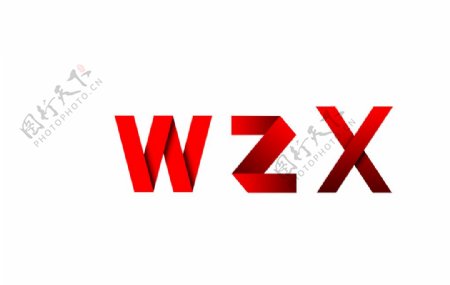 WZX折纸文字效果PSD