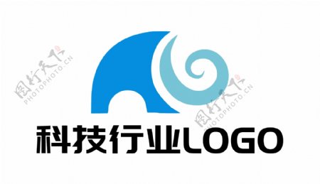 网络科技公司品牌LOGO原创设计