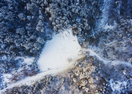 牛头山森林公园雪景