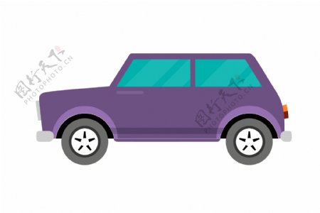 玩具轿车汽车插画