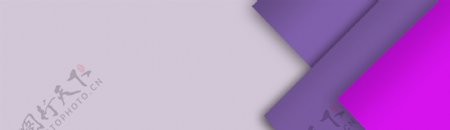 紫色几何创意背景广告