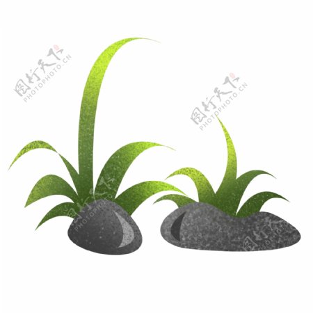绿色植物装饰PNG免抠图