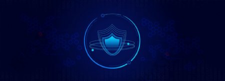 蓝色科技网络安全护盾