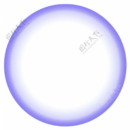 紫色圆弧气泡元素