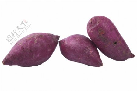 食物紫薯地瓜美味