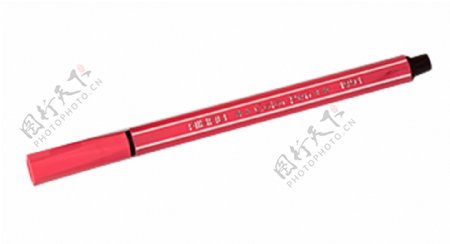 大红色水彩笔