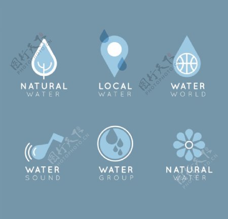天然水标识