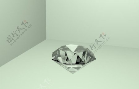 钻石c4d模型