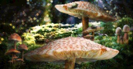 魔幻蘑菇林