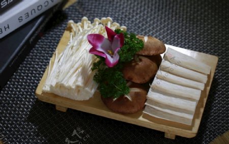 韩式烤蘑菇